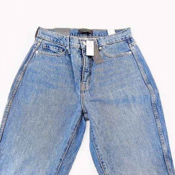 Banana Republic Curvy Straight High Rise Denim Jeans SZ27 - Picture 2 of 8